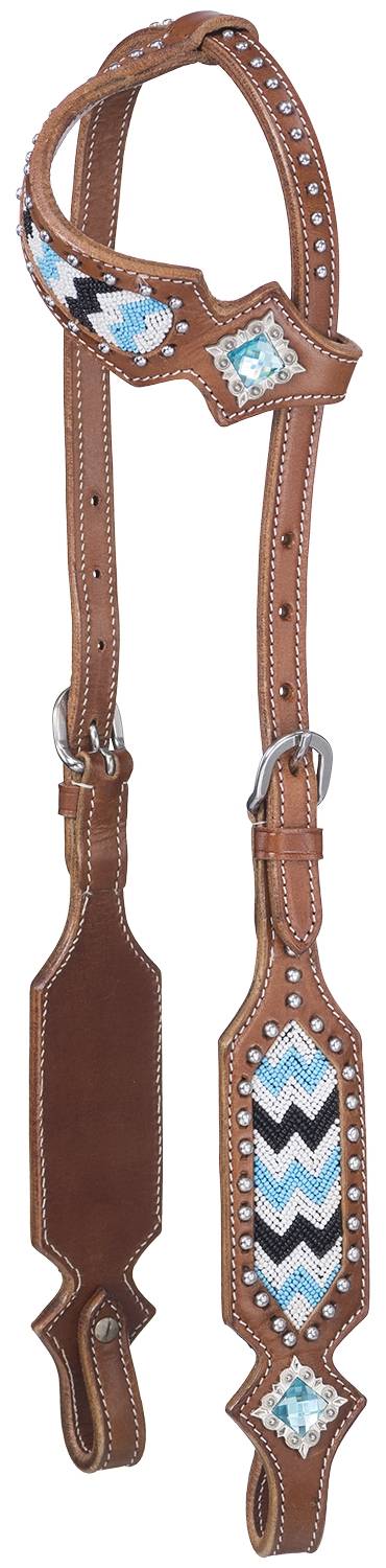 Silver Royal Chase Collection Browband Headstall