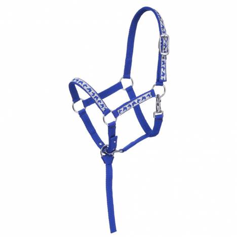 Tough-1 Nylon Horse Head Print Miniature Halter