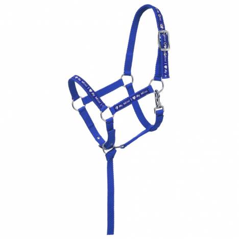 Tough-1 Nylon I Love My Mini Miniature Halter