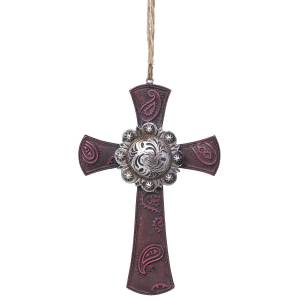 Paisley Concho Cross