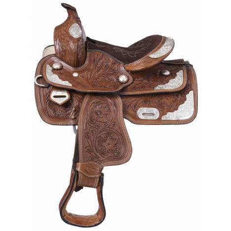 King Series Mccoy Trail Saddle With Silver