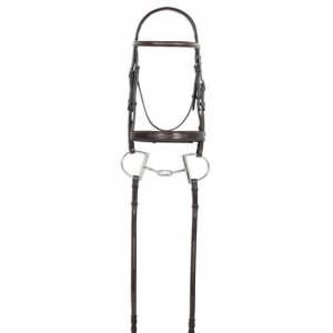 Ovation Fany Stitched Raised Bridle with Reins