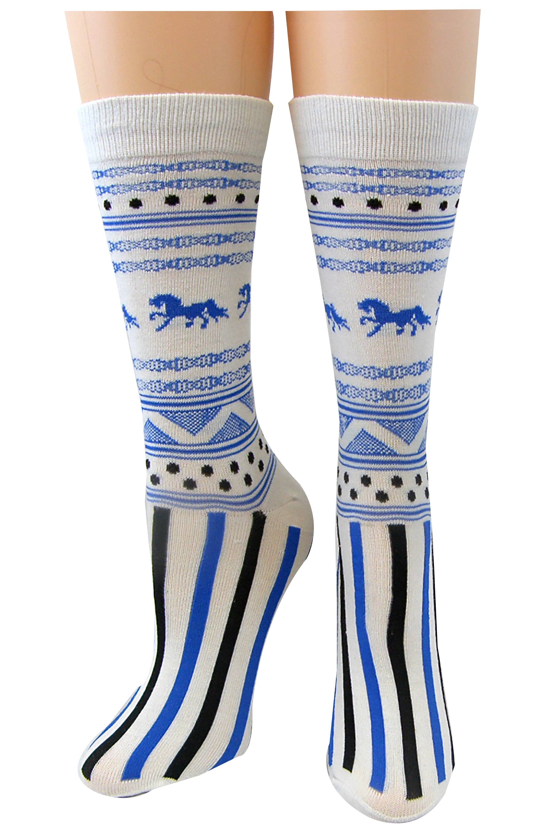 5-738670 Cool Max Socks - Horse Print sku 5-738670