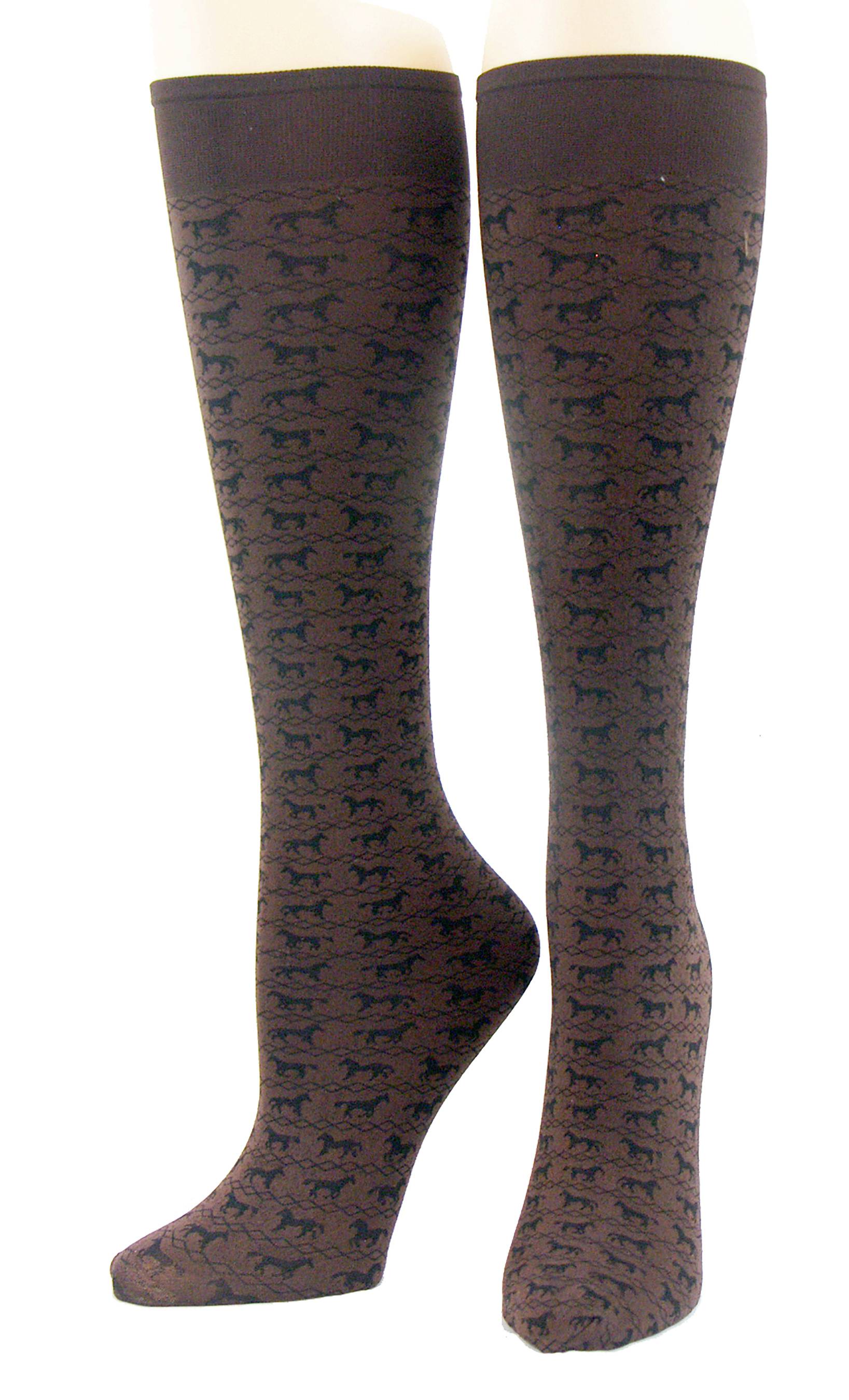 5-738673 Cool Max Socks Horse Print Jacquard sku 5-738673