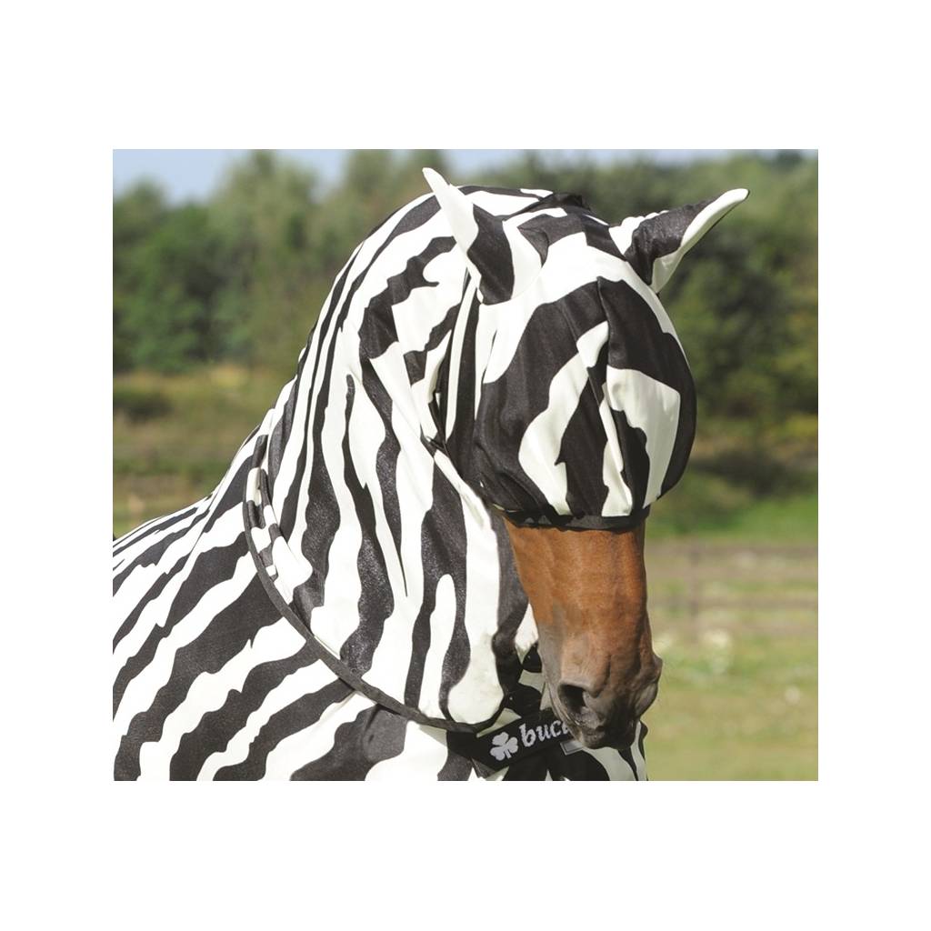 Bucas Buzz Off Zebra Fly Mask