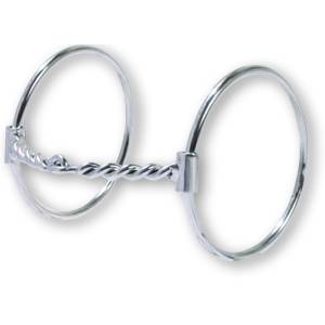 BitLogic Snaffle O Ring Professional Series Bit - Twisted Wire Snaffle