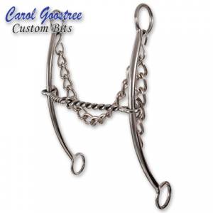Classic Equine Goosetree Twisted Wire Pickup Long Shank Bit