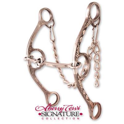 Classic Equine Cervi O Ring Square Snaffle Diamond Long Shank