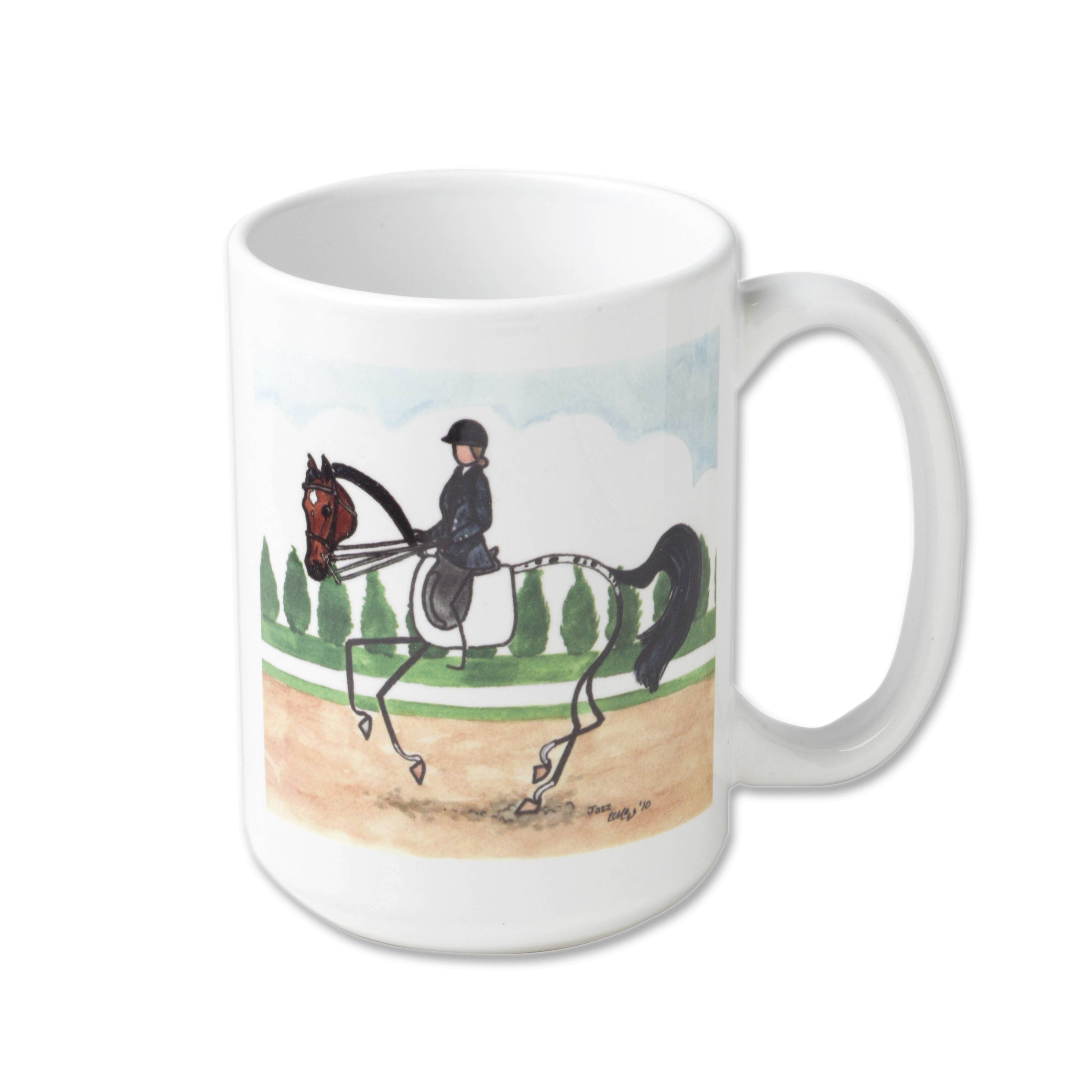 Kelley Stick Horse Mug - Dressage Canter