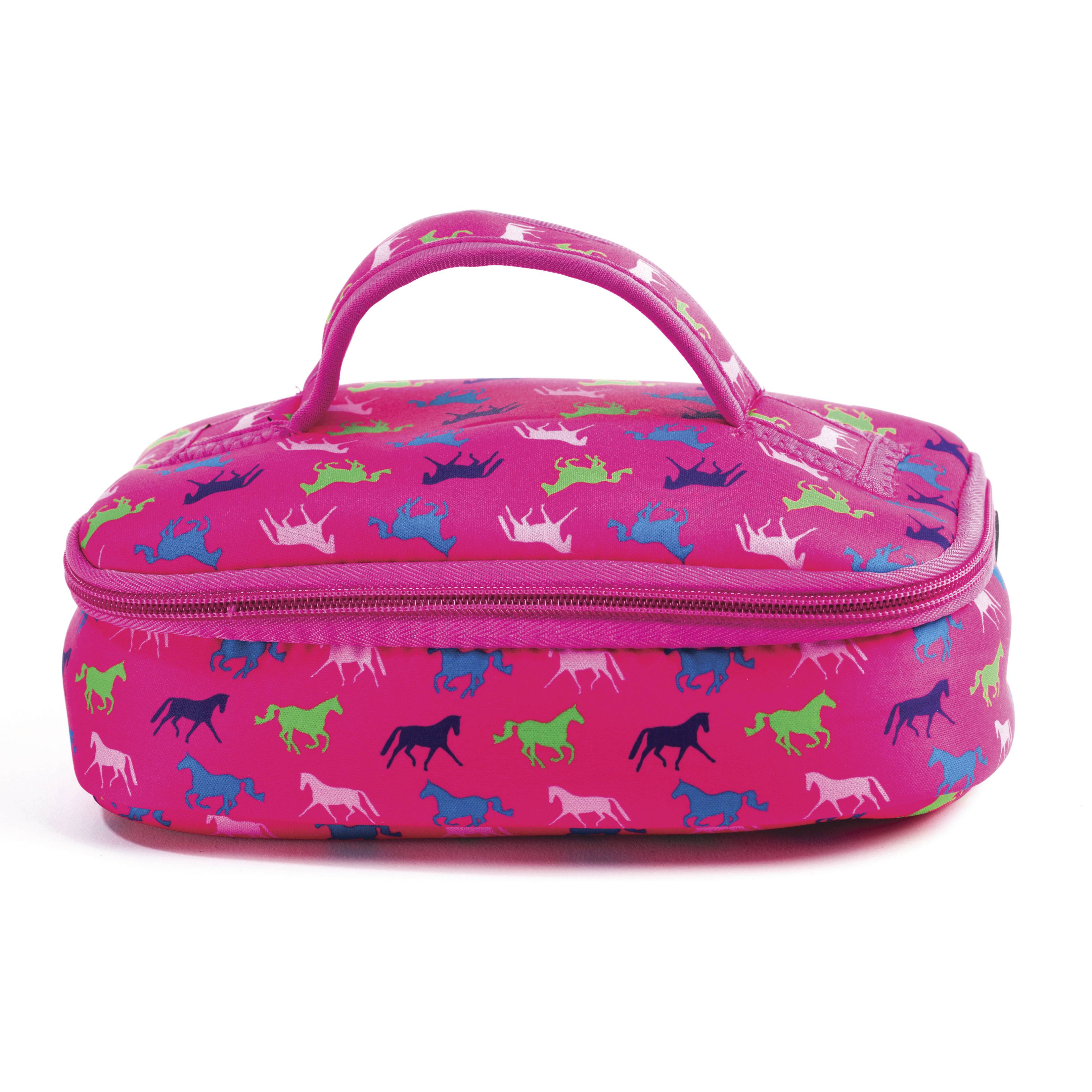 Kelley Neoprene Cosmetic Case - Horses