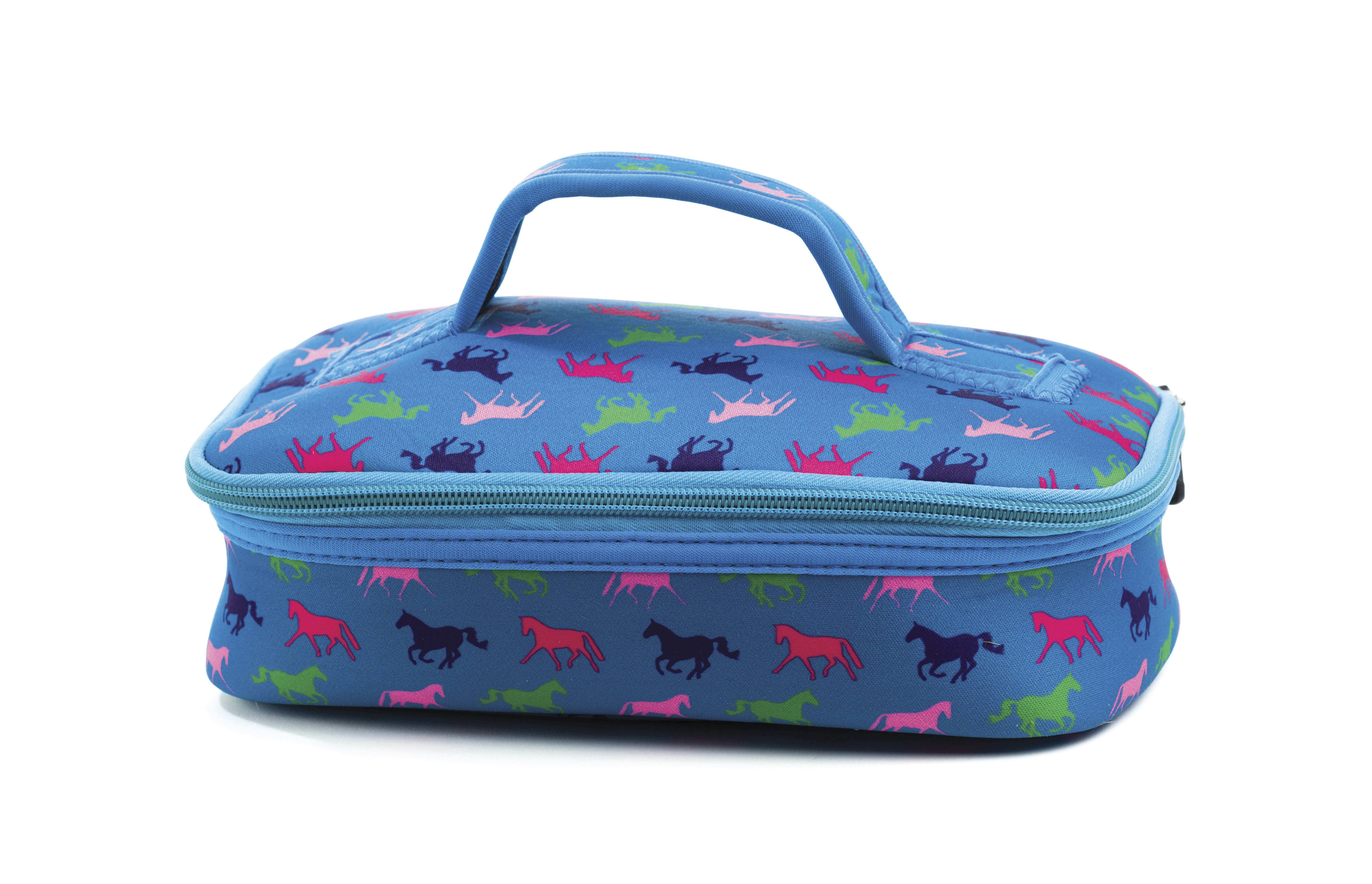 Kelley Neoprene Cosmetic Case - Horses