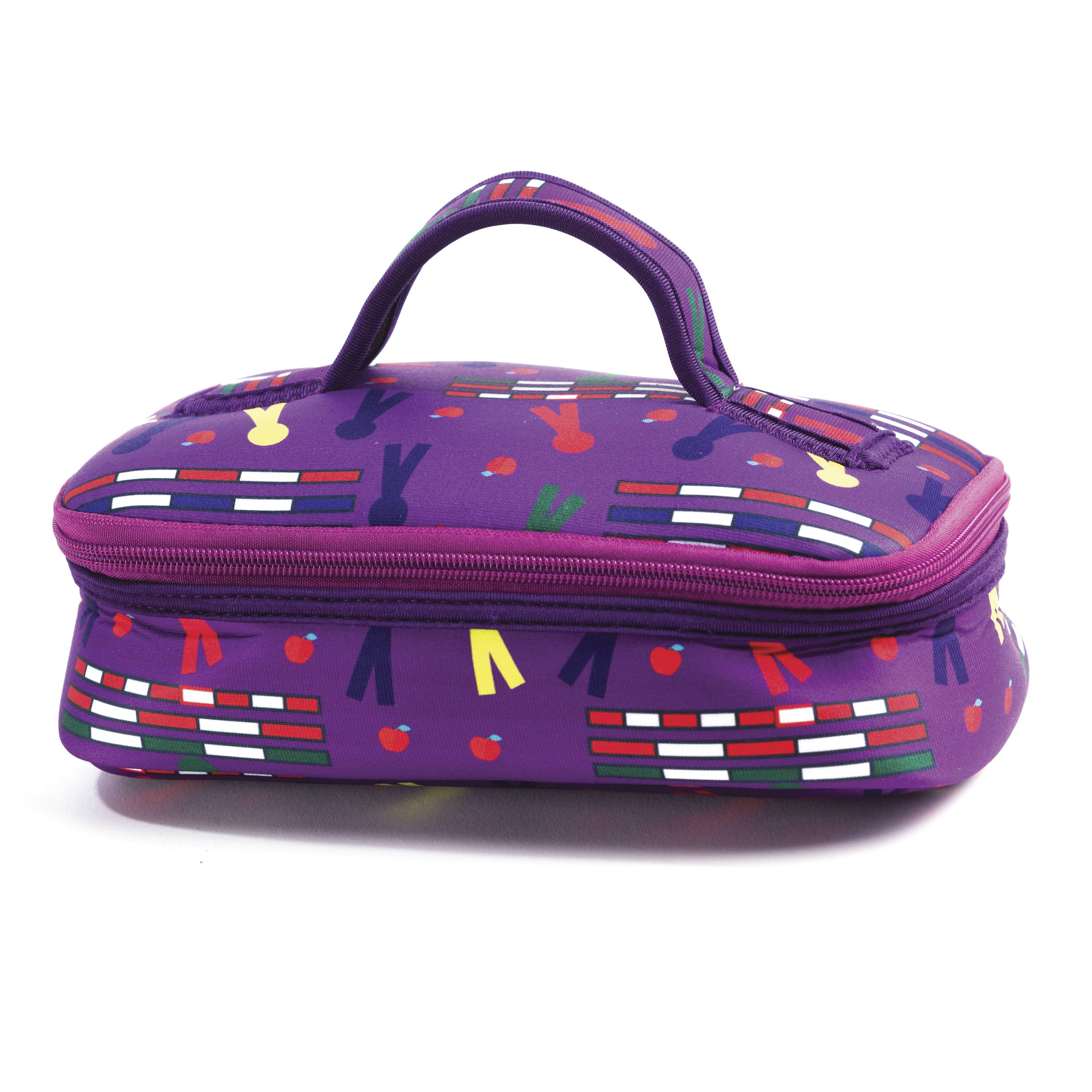 Kelley Neoprene Cosmetic Case - Rails & Ribbons