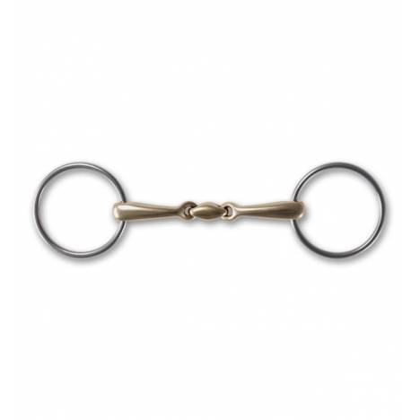 Stubben Steeltec Loose Ring Snaffle & Sweet Copper Mouth