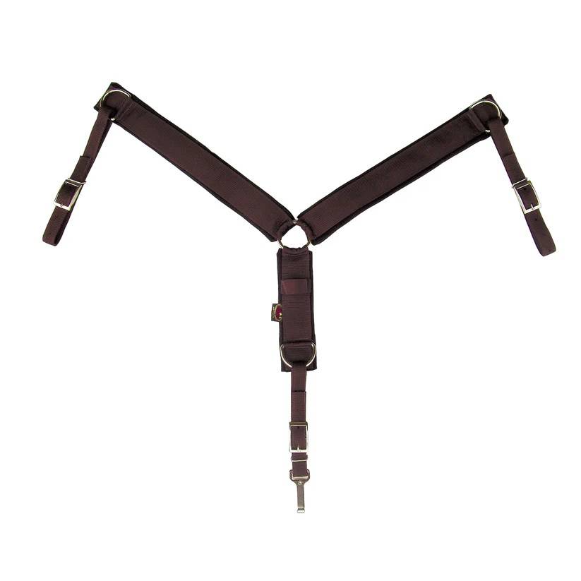 Fabtron Felt Lined Comfort Breast Collar Brown