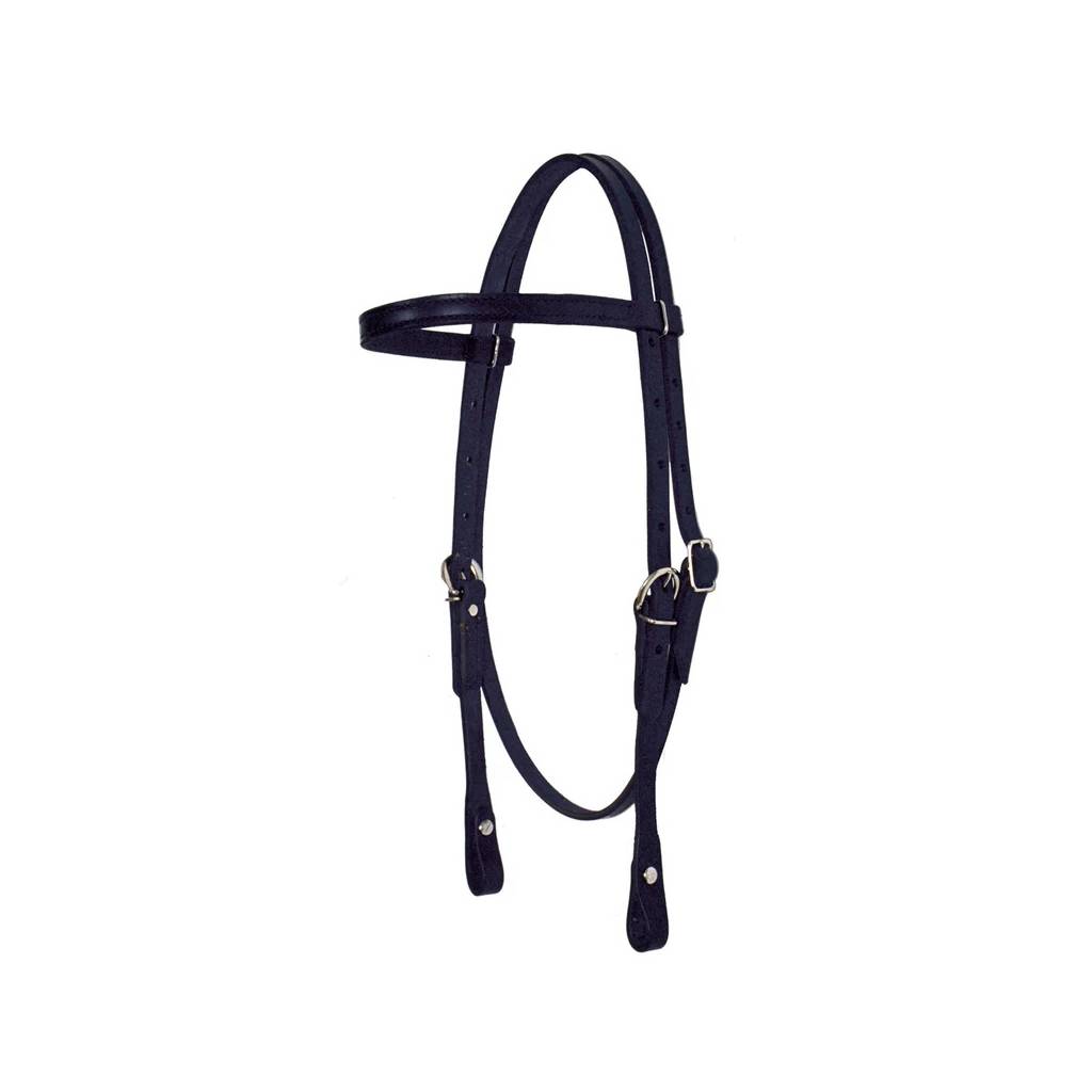 Fabtron 5/8" Leather Browband Headstall