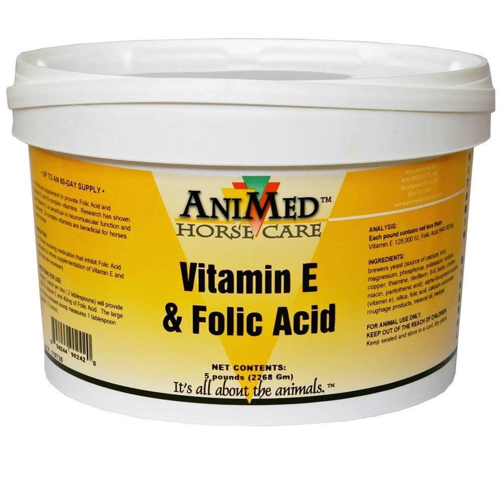 Animed Vitamin E + Folic Acid