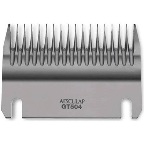 Aesculap Lower Cut Plate 18-Tooth Wide Space Blade Gt504