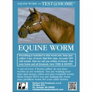 Test At Home Equine Worm