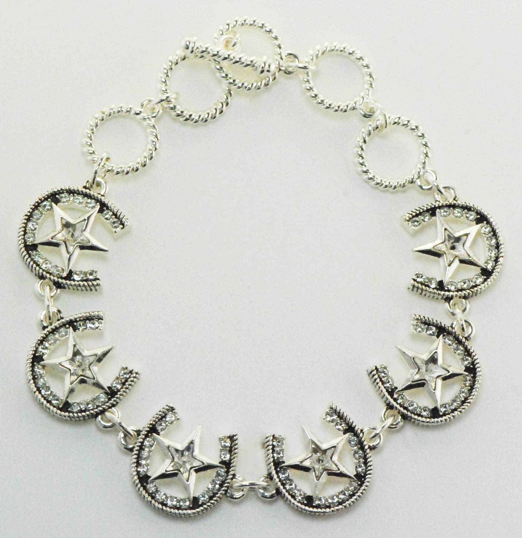 Western Edge Jewelry Star & Horseshoe Bracelet