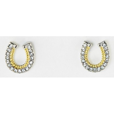 Western Edge Jewelry Horseshoes Rope Earrings
