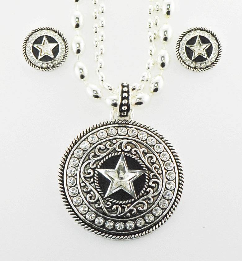 5-795734 Western Edge Jewelry Crystal Star Concho Jewlery S sku 5-795734