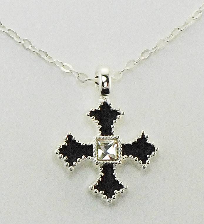 5-795766 Western Edge Jewelry Filled Cross Necklace sku 5-795766