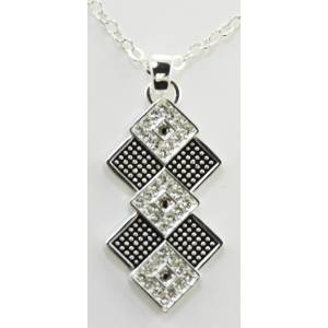 Western Edge Jewelry Diamond Stone Necklace