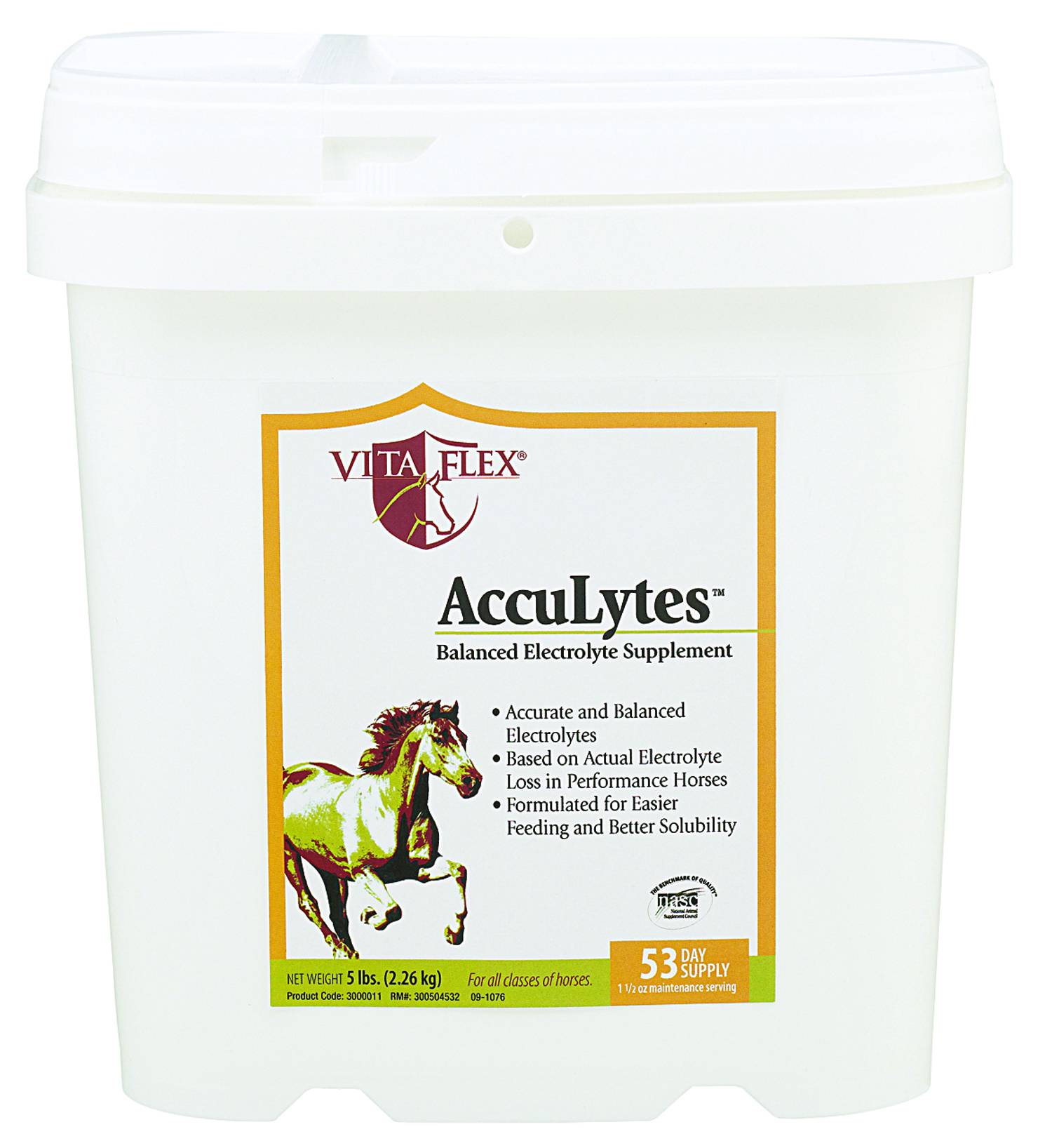 5-797857 Acculytes Complete Electrolyte Formula For Horses sku 5-797857