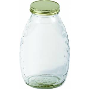 Little Giant Glass Honey Jars With Lids