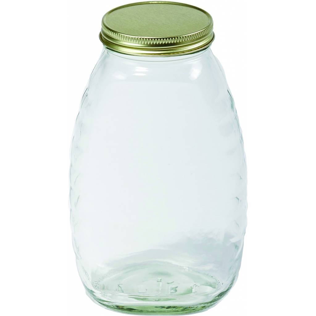 Little Giant Glass Honey Jars With Lids