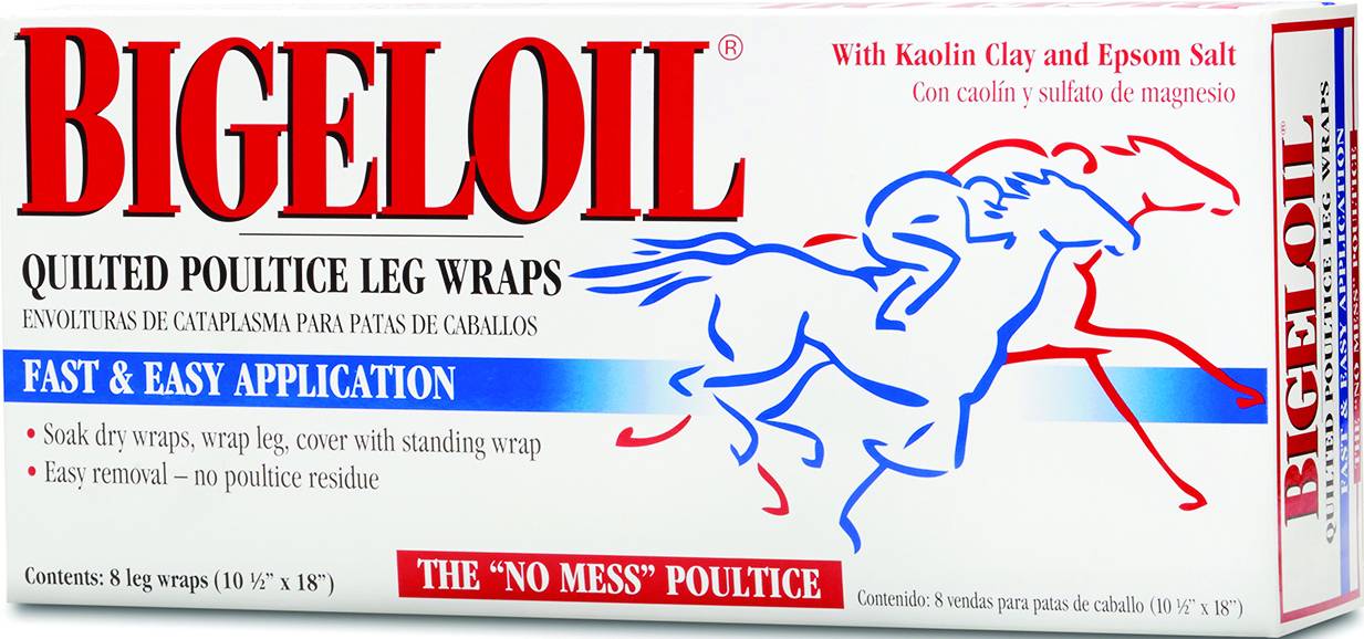 5-799177 Bigeloil Quilted Poultice Leg Wraps sku 5-799177