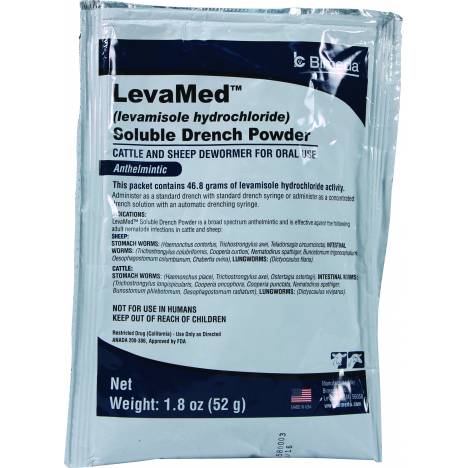 Bimeda LevaMed Soluble Drench Powder Dewormer