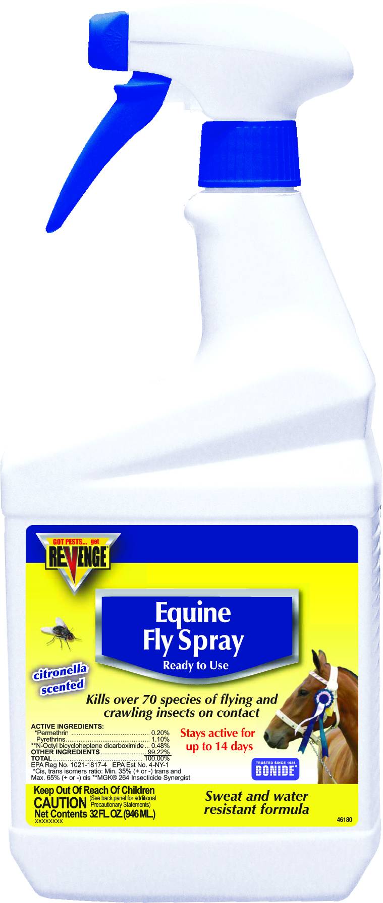 Bonide Revenge Equine Fly Spray Ready To Use