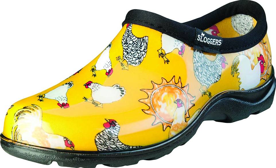Sloggers Ladies Waterproof Comfort Shoes - Chicken Yellow