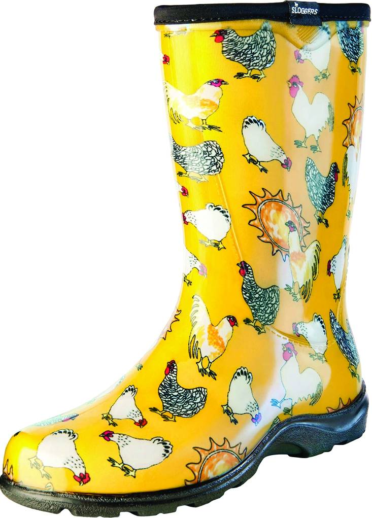 Sloggers Ladies Waterproof Comfort Boots - Chicken Yellow