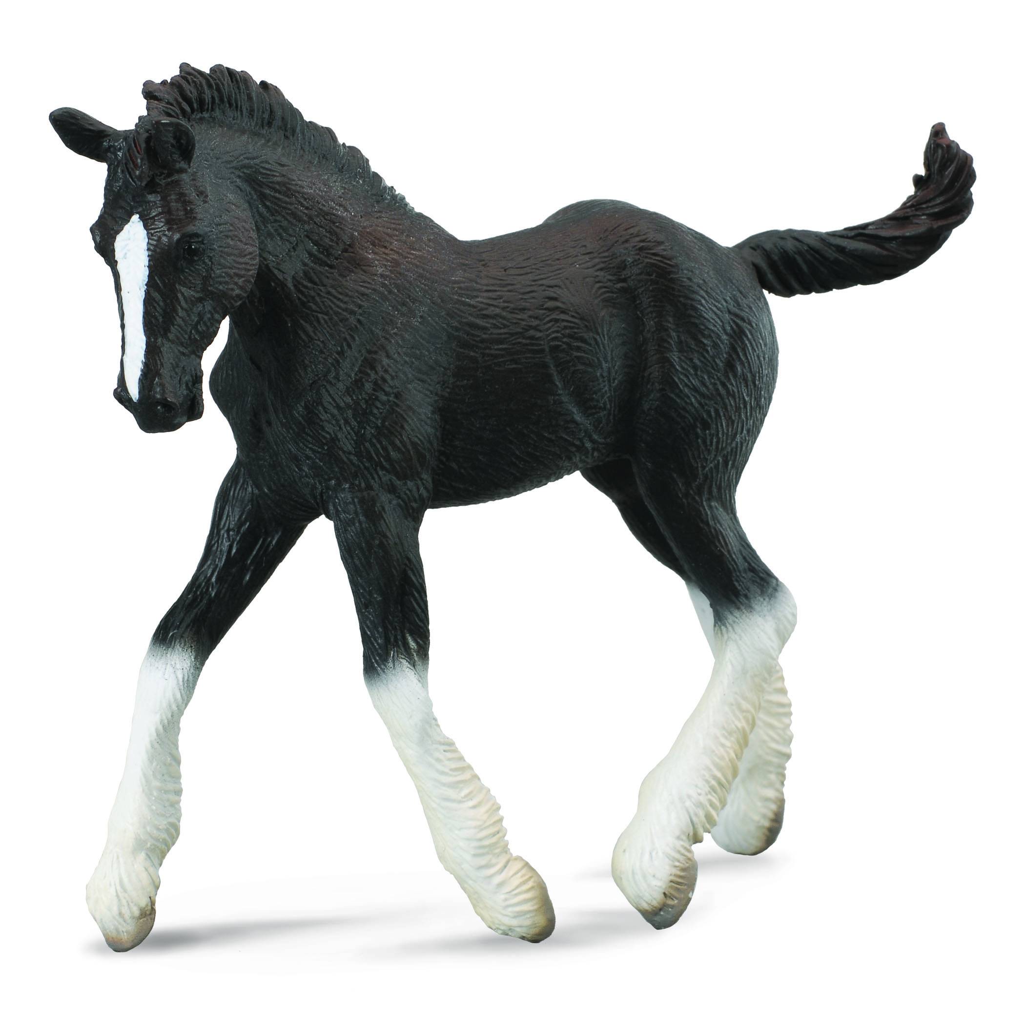 Breyer by CollectA Shire Horse Foal - Black