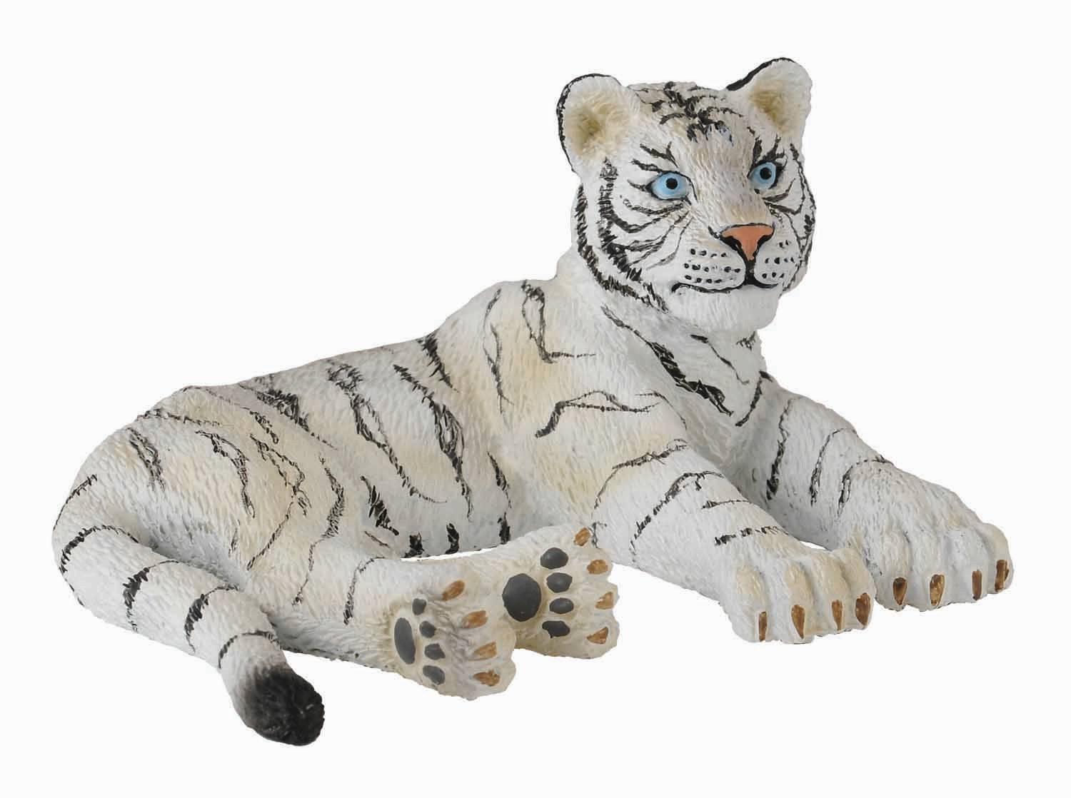 Breyer by CollectA White Tiger Cub (Lying)