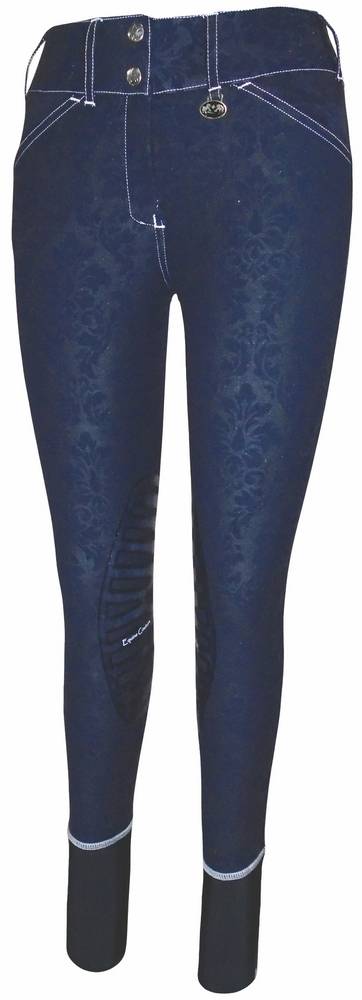 Equine Couture Natasha Damask Breeches - Ladies