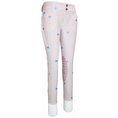 Equine Couture Stripe Whales Kids Breeches