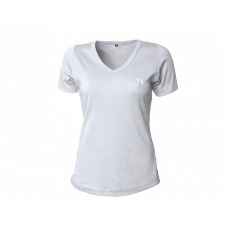 Back On Track Ladies V-Neck T-Shirt (form-fitting)