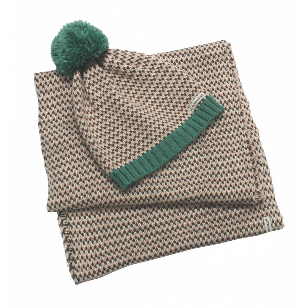 Horseware Bobble Hat & Scarf Set Ladies EquestrianCollections