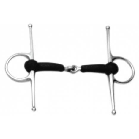 Korsteel Soft Rubber Full Cheek Snaffle Bit