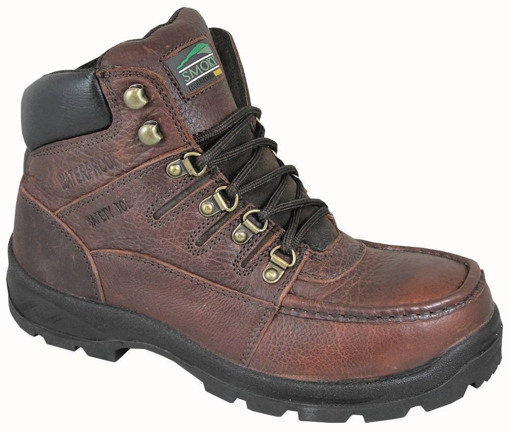 Smoky Mtn Mens Brushfield Wtrprf Steel Boot