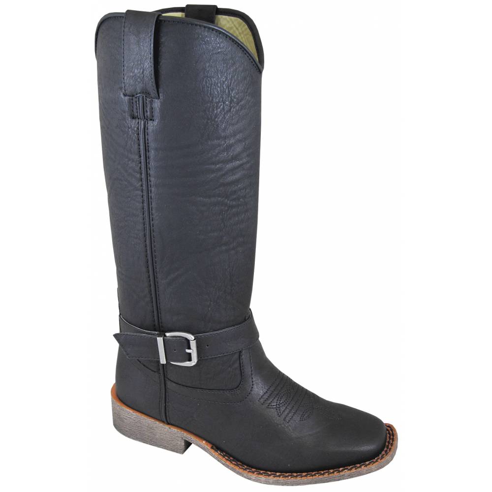 Smoky Mountain Women's Buttercup Tall Square Toe Boots Black