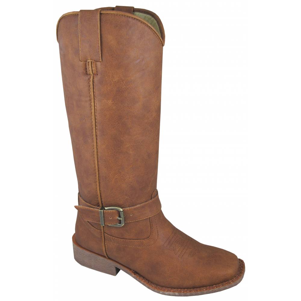 womens square toe boots size 8