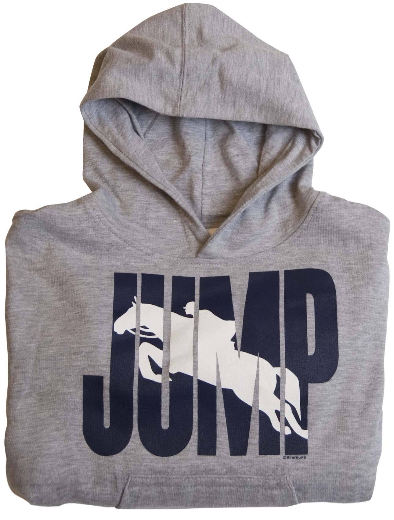 5-816898 Stirrups Kids JUMP Cotton Poly Hooded Sweatshirt sku 5-816898