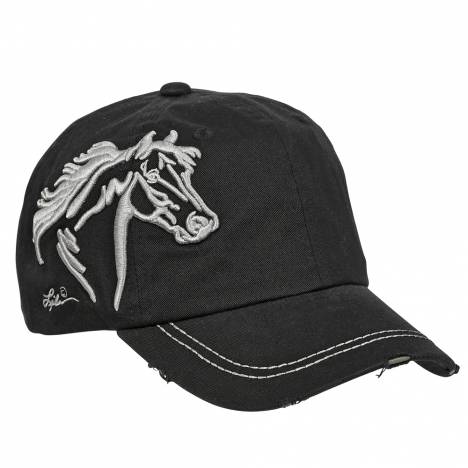 AWST Int'l Lila 3D Horse Head Cap