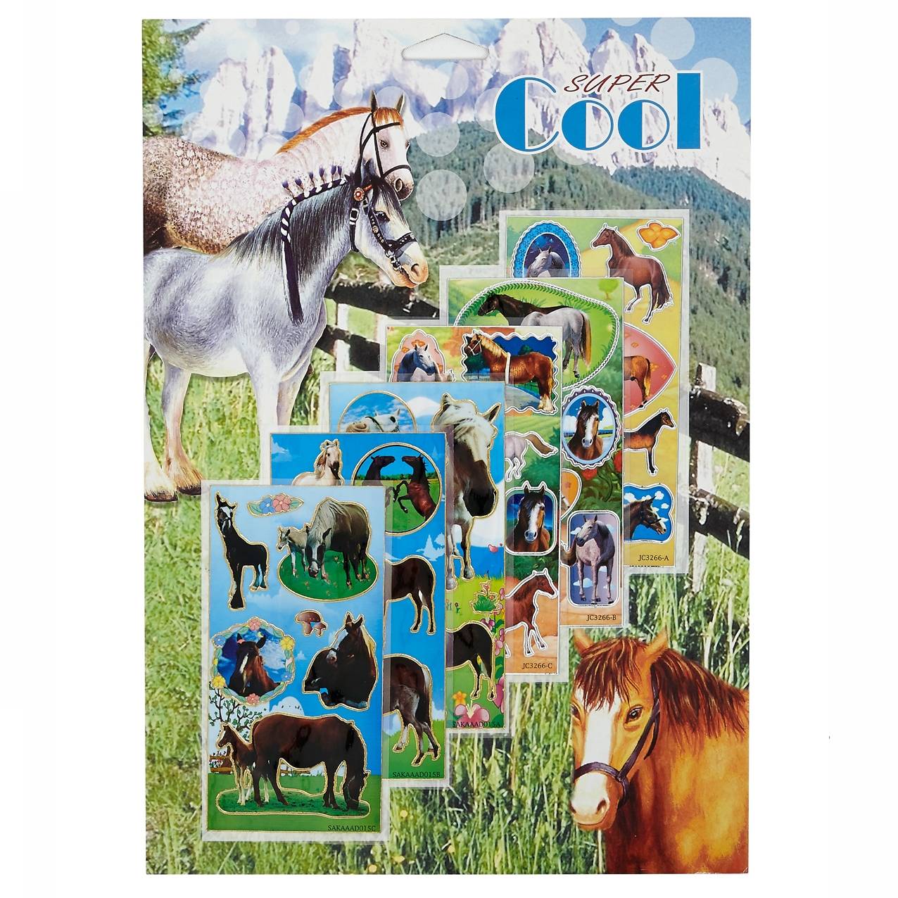 Super Cool Horse Sticker Pack