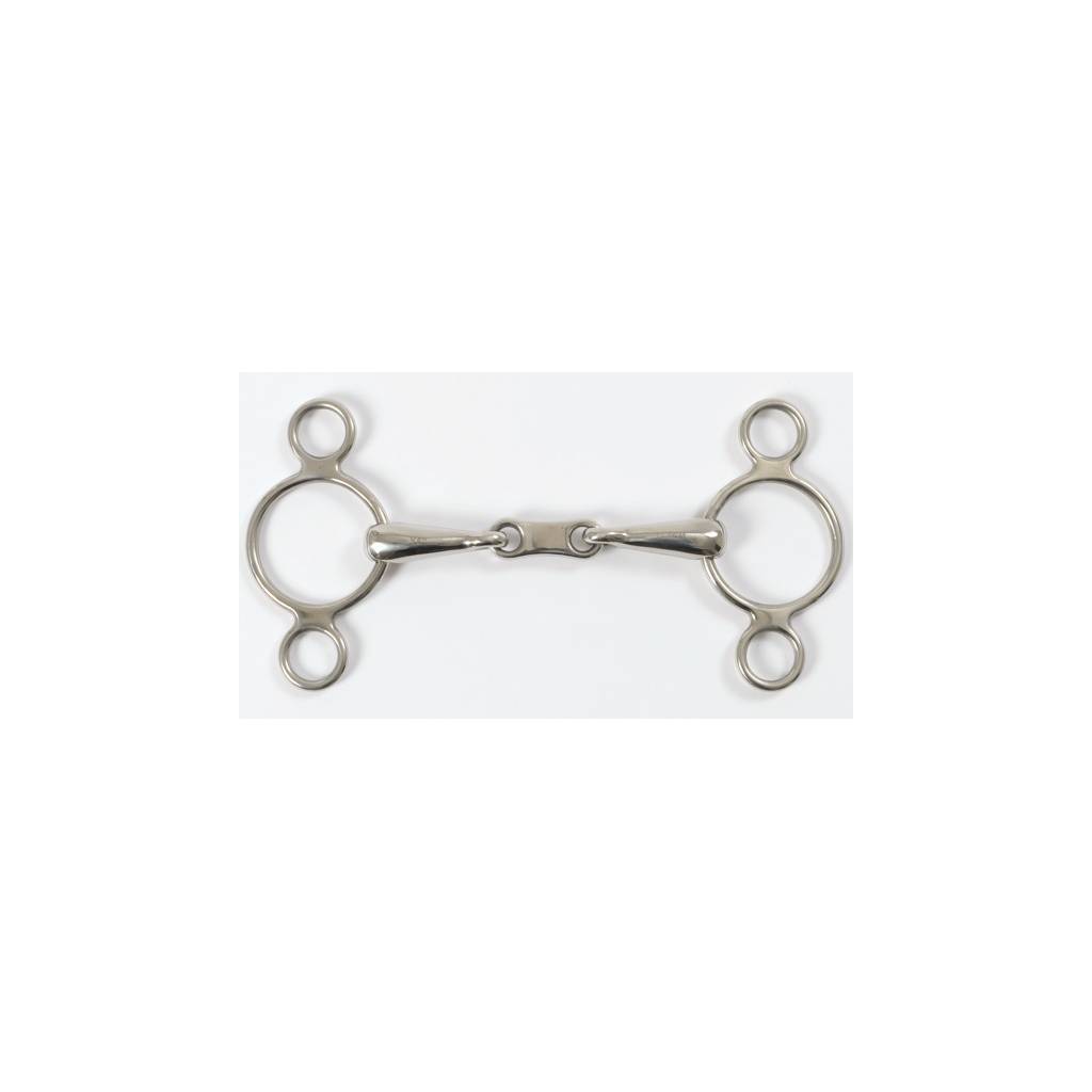 Shires 2 Ring French Link Elevator Gag