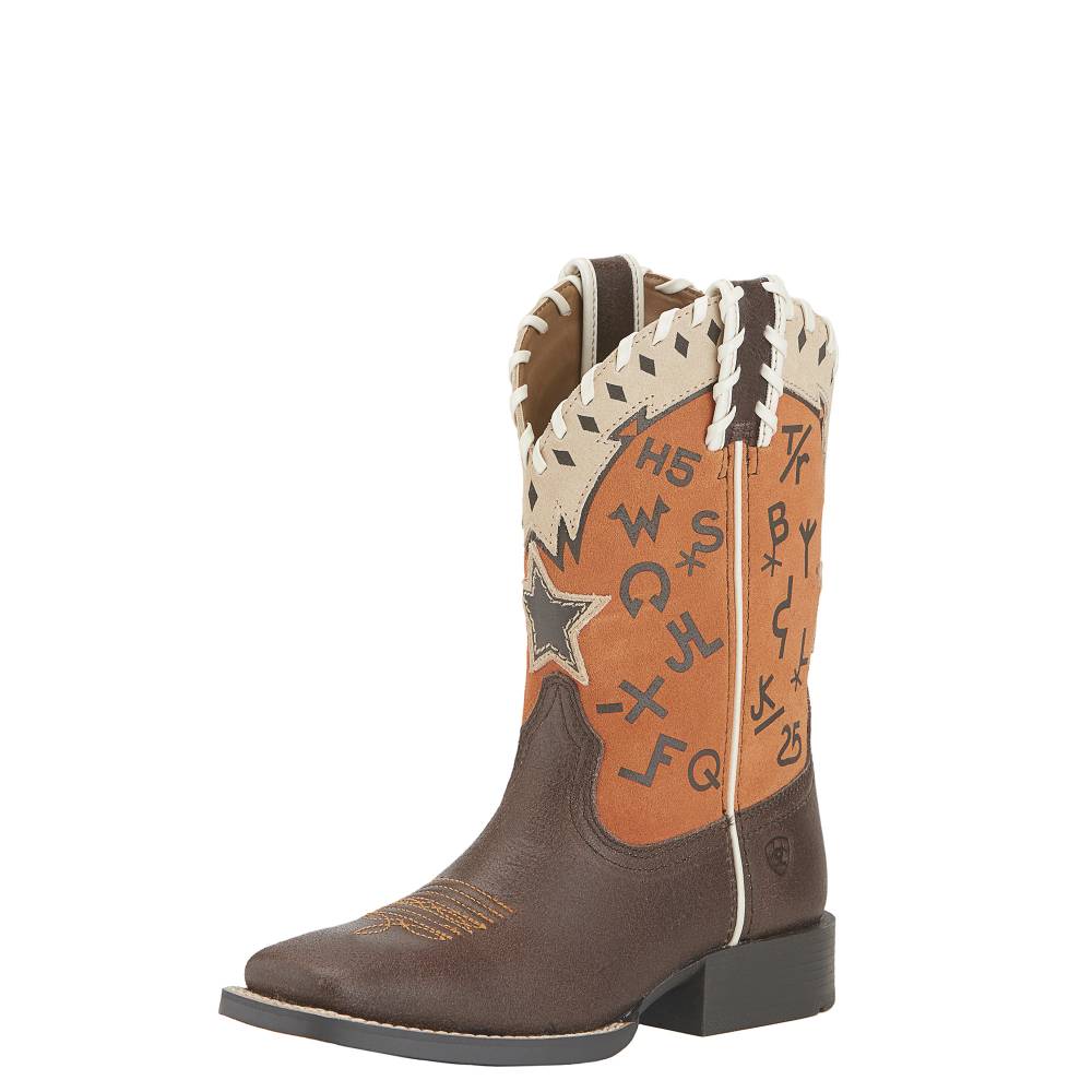 Ariat Pete Western Boots Kids EquestrianCollections